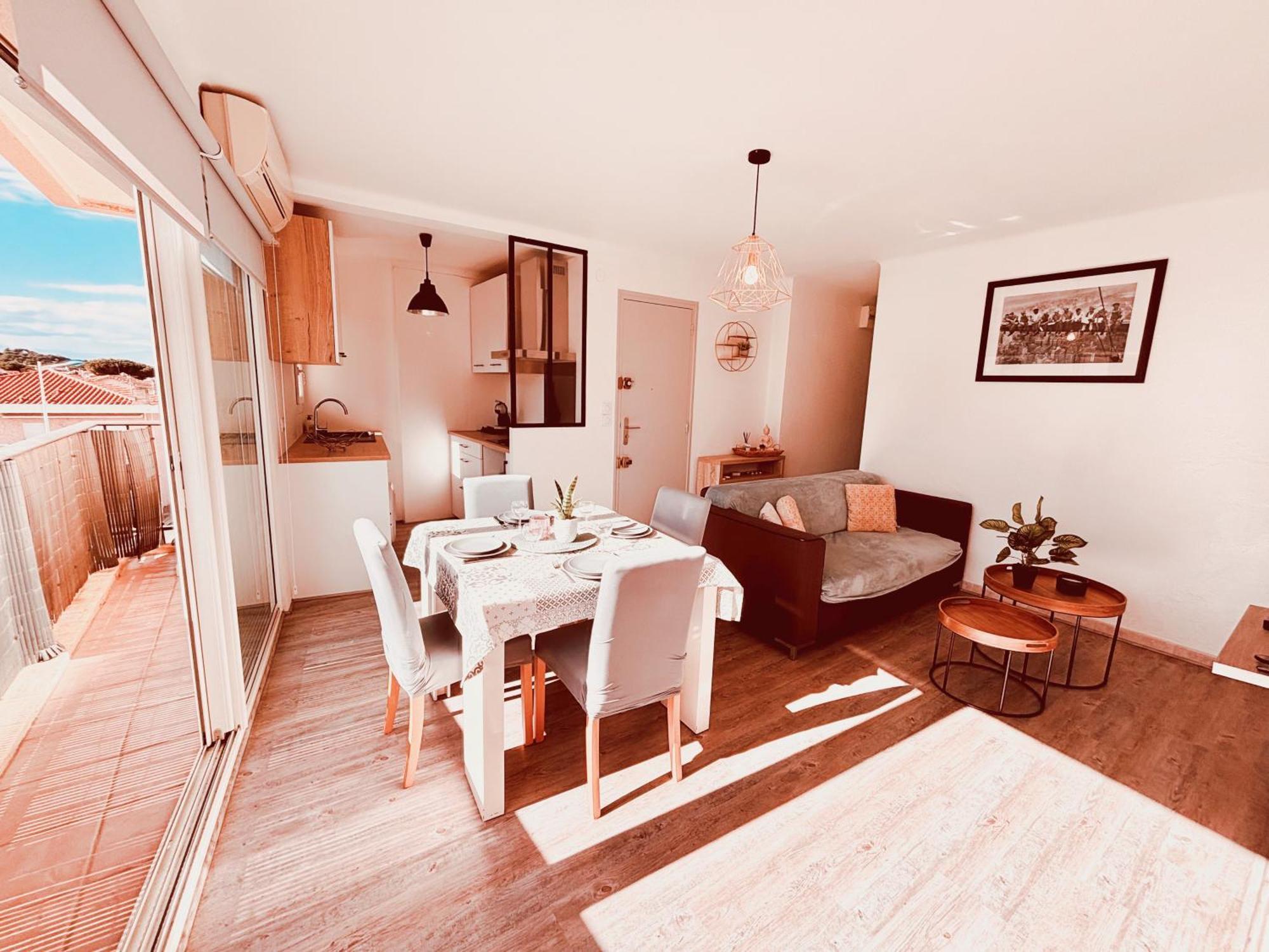 T3 Paisible Tres Proche Plage 卡内 外观 照片